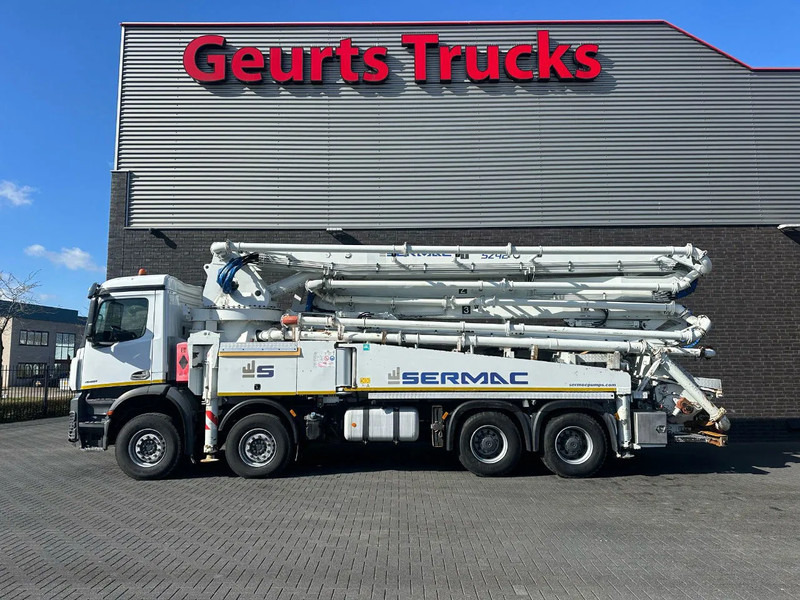 Mercedes-Benz Arocs 4451 8X4 + SERMAC 5Z42 BETONPOMP/BETONPUMPE/CONCRETE PUMP - משאית משאבת בטון: תמונה 1 Mercedes-Benz Arocs 4451 8X4 + SERMAC 5Z42 BETONPOMP/BETONPUMPE/CONCRETE PUMP - משאית משאבת בטון: תמונה 1