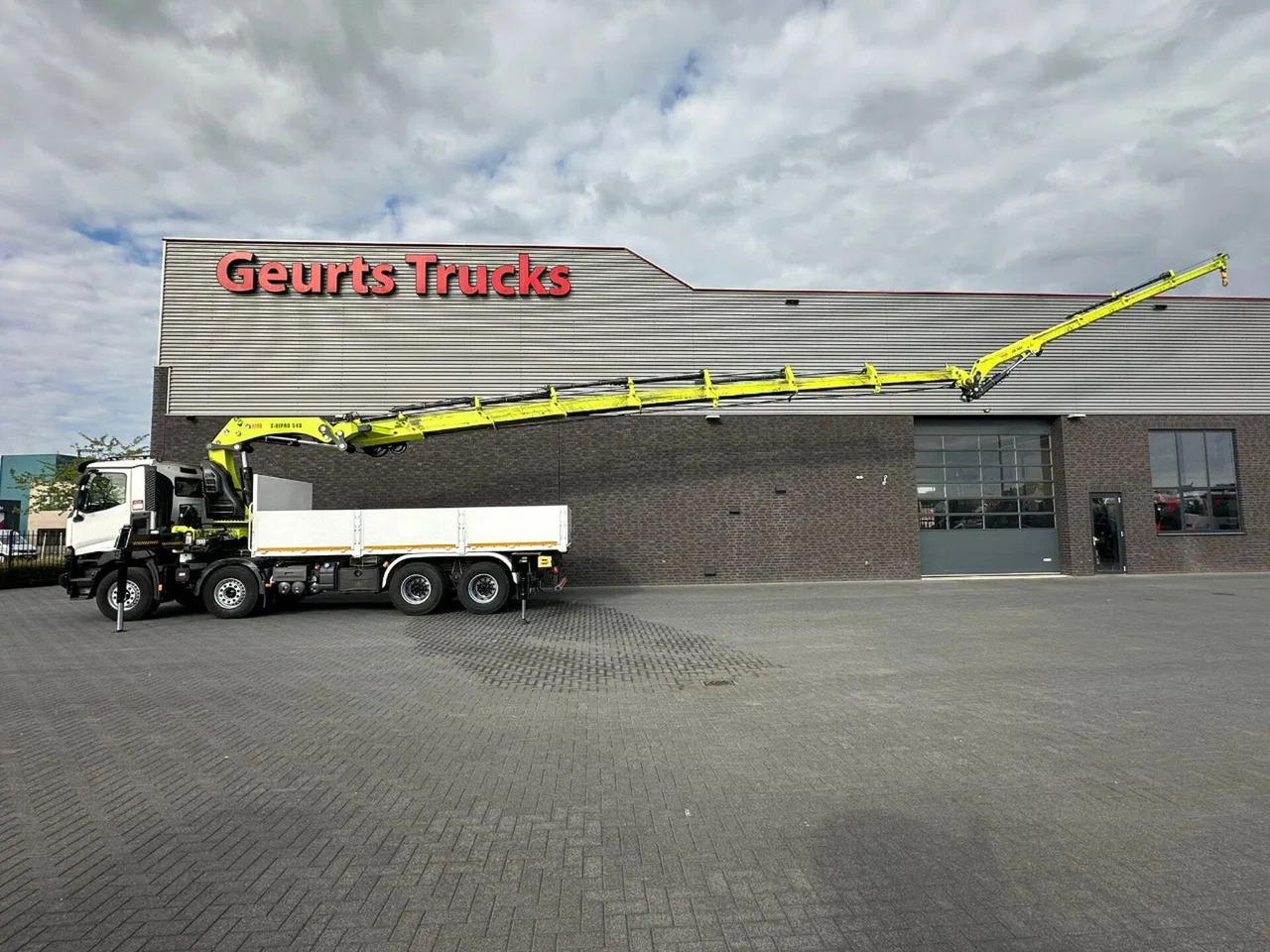 Renault C460 8X4 + HIAB X-HIPRO 548 E-7 MET JIB KRAAN / - משאית מנוף: תמונה 5 Renault C460 8X4 + HIAB X-HIPRO 548 E-7 MET JIB KRAAN / - משאית מנוף: תמונה 5