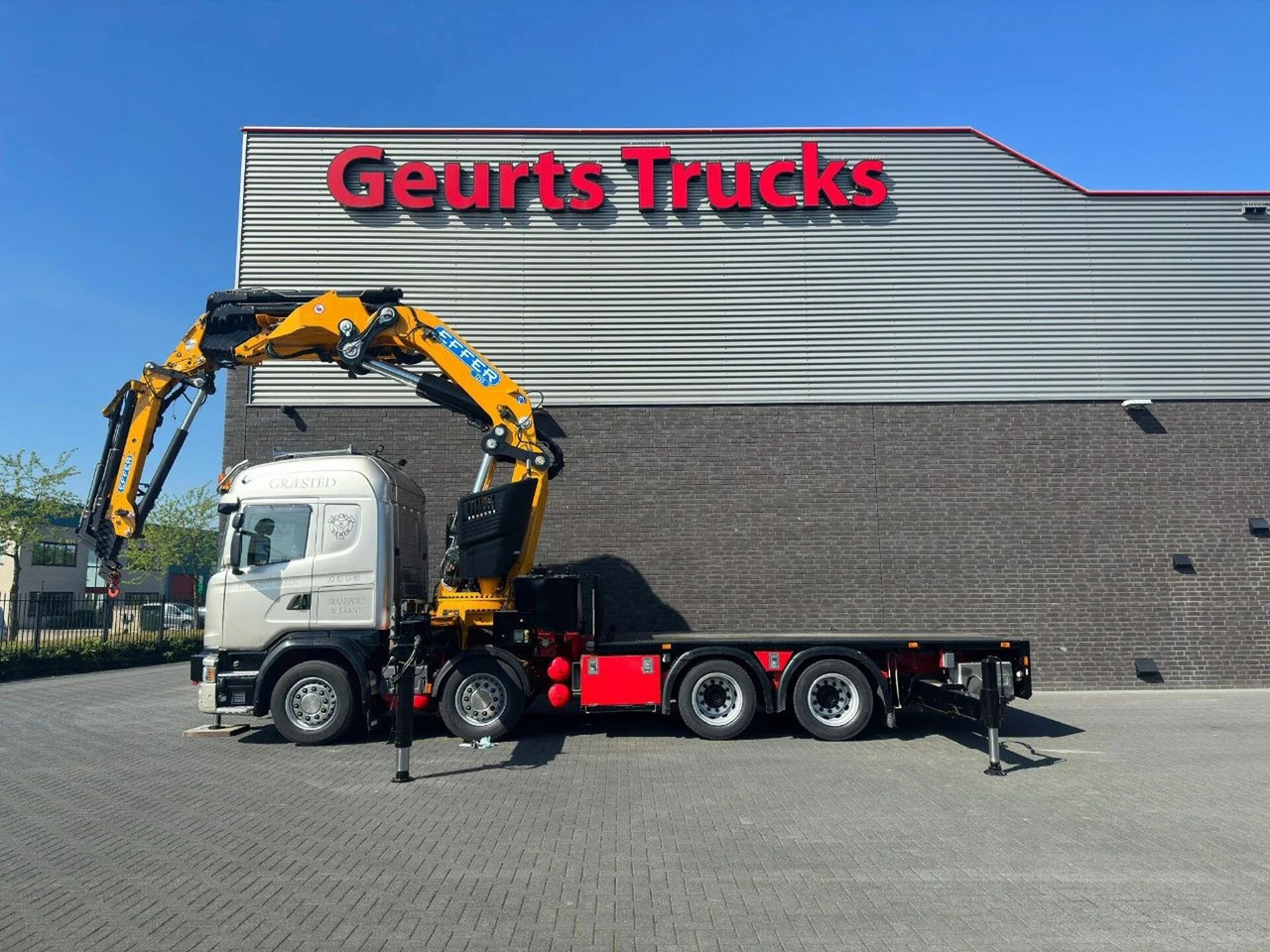 Scania G450 8X4 + EFFER 1255/8S + JIB 6S HD KRAAN/KRAN/ - משאית מנוף: תמונה 5 Scania G450 8X4 + EFFER 1255/8S + JIB 6S HD KRAAN/KRAN/ - משאית מנוף: תמונה 5
