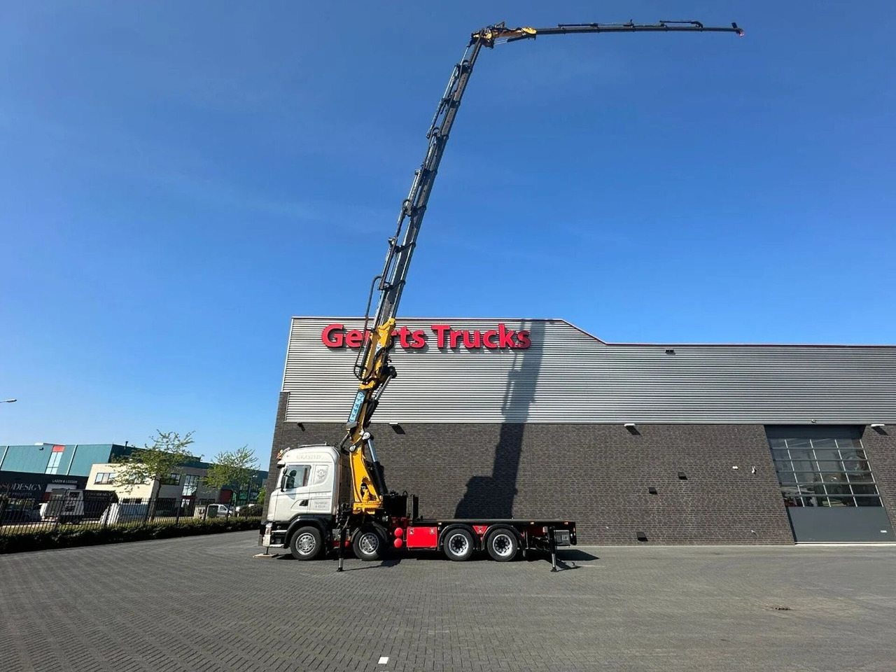 Scania G450 8X4 + EFFER 1255/8S + JIB 6S HD KRAAN/KRAN/ - משאית מנוף: תמונה 3 Scania G450 8X4 + EFFER 1255/8S + JIB 6S HD KRAAN/KRAN/ - משאית מנוף: תמונה 3