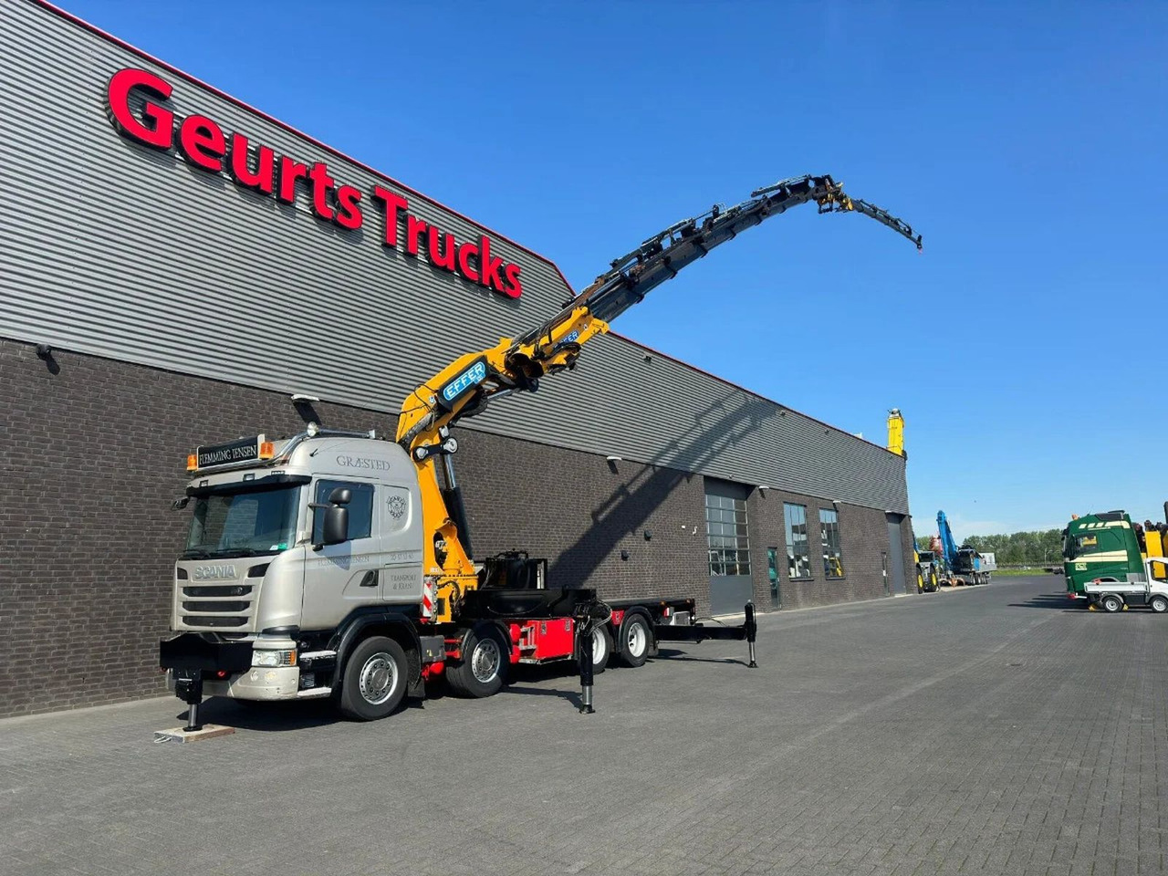 Scania G450 8X4 + EFFER 1255/8S + JIB 6S HD KRAAN/KRAN/ - משאית מנוף: תמונה 2 Scania G450 8X4 + EFFER 1255/8S + JIB 6S HD KRAAN/KRAN/ - משאית מנוף: תמונה 2