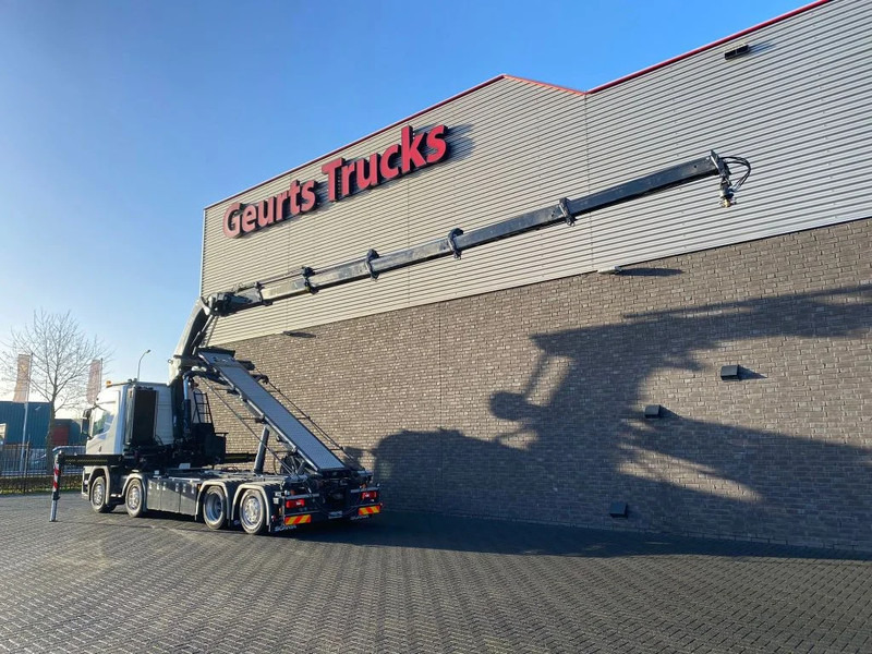 Scania G500 NGS 8X2 MET 3 ZIJDIGE KABELSYSTEEM + HIAB 362 EP-5 KRAAN/KRAN/CRANE/GRUA - משאית מערכת כבלים, משאית מנוף: תמונה 3 Scania G500 NGS 8X2 MET 3 ZIJDIGE KABELSYSTEEM + HIAB 362 EP-5 KRAAN/KRAN/CRANE/GRUA - משאית מערכת כבלים, משאית מנוף: תמונה 3