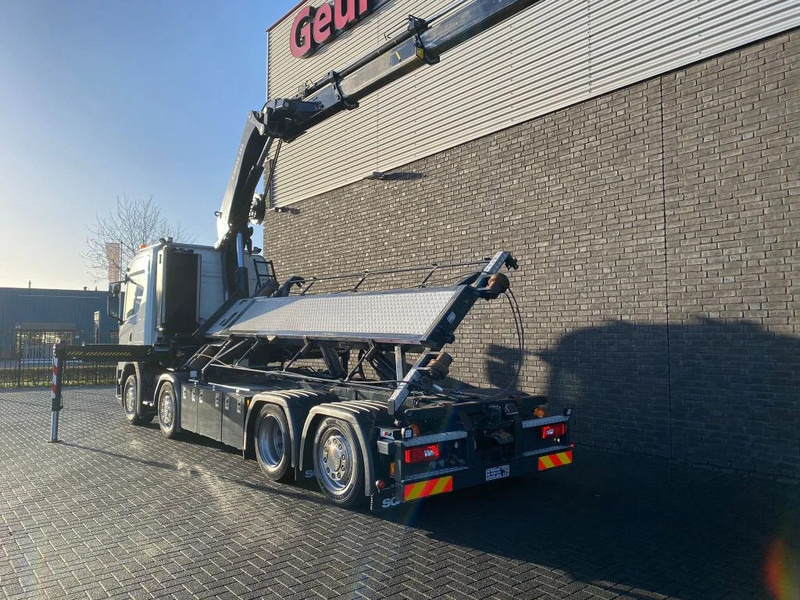 Scania G500 NGS 8X2 MET 3 ZIJDIGE KABELSYSTEEM + HIAB 362 EP-5 KRAAN/KRAN/CRANE/GRUA - משאית מערכת כבלים, משאית מנוף: תמונה 5 Scania G500 NGS 8X2 MET 3 ZIJDIGE KABELSYSTEEM + HIAB 362 EP-5 KRAAN/KRAN/CRANE/GRUA - משאית מערכת כבלים, משאית מנוף: תמונה 5