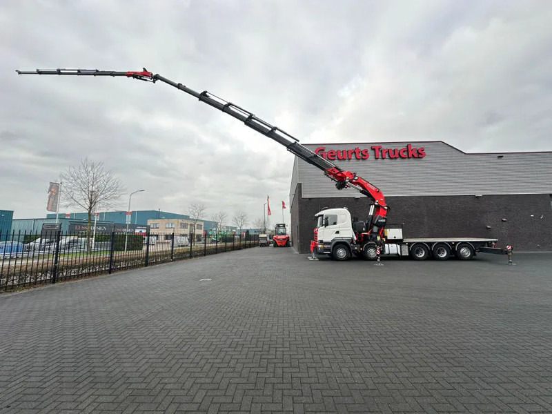 Scania R520 V8 10X4 TRIDEM + F1650RA.2.28 + JIB L816 KRAAN/KRAN/CRANE/GRUA - משאית מנוף: תמונה 5 Scania R520 V8 10X4 TRIDEM + F1650RA.2.28 + JIB L816 KRAAN/KRAN/CRANE/GRUA - משאית מנוף: תמונה 5