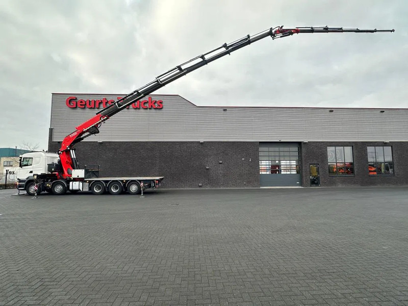 Scania R520 V8 10X4 TRIDEM + F1650RA.2.28 + JIB L816 KRAAN/KRAN/CRANE/GRUA - משאית מנוף: תמונה 1 Scania R520 V8 10X4 TRIDEM + F1650RA.2.28 + JIB L816 KRAAN/KRAN/CRANE/GRUA - משאית מנוף: תמונה 1