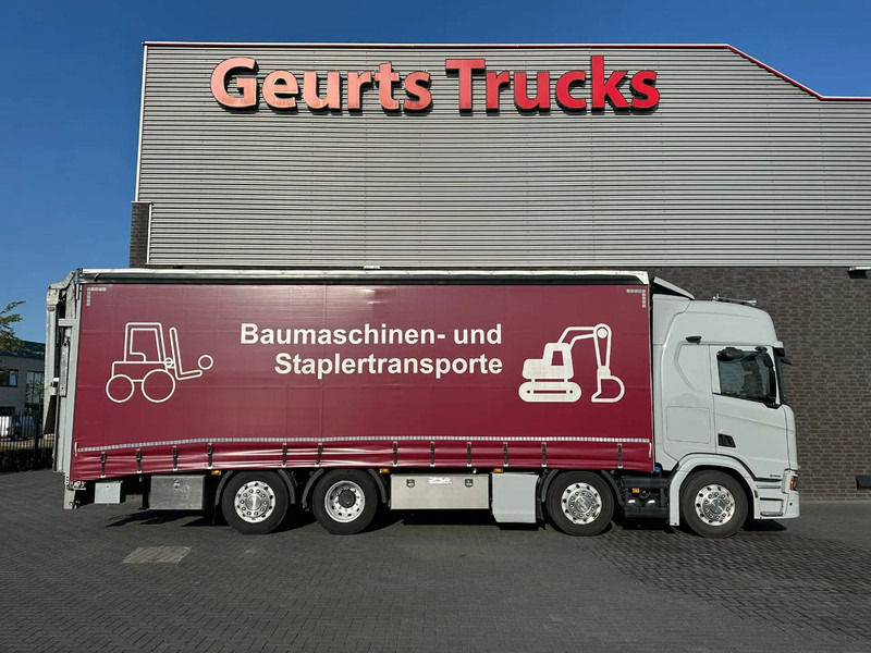 Scania R540 B8X2*6LB OPRIJWAGEN MET 15 TONS LAADKLEP EN GESLOTEN HUIF MET SCHUIFZEILEN EN SCHUIFKAP - משאית הובלה אוטומטית: תמונה 4 Scania R540 B8X2*6LB OPRIJWAGEN MET 15 TONS LAADKLEP EN GESLOTEN HUIF MET SCHUIFZEILEN EN SCHUIFKAP - משאית הובלה אוטומטית: תמונה 4