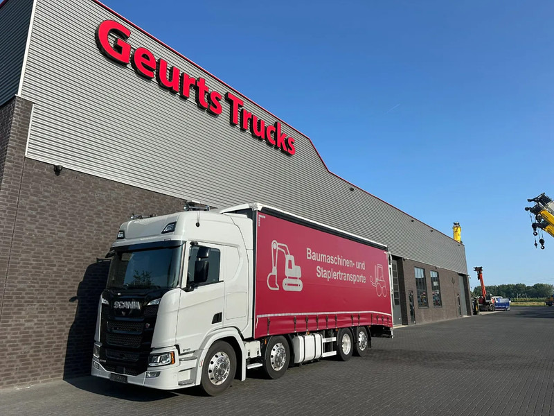 Scania R540 B8X2*6LB OPRIJWAGEN MET 15 TONS LAADKLEP EN GESLOTEN HUIF MET SCHUIFZEILEN EN SCHUIFKAP - משאית הובלה אוטומטית: תמונה 2 Scania R540 B8X2*6LB OPRIJWAGEN MET 15 TONS LAADKLEP EN GESLOTEN HUIF MET SCHUIFZEILEN EN SCHUIFKAP - משאית הובלה אוטומטית: תמונה 2