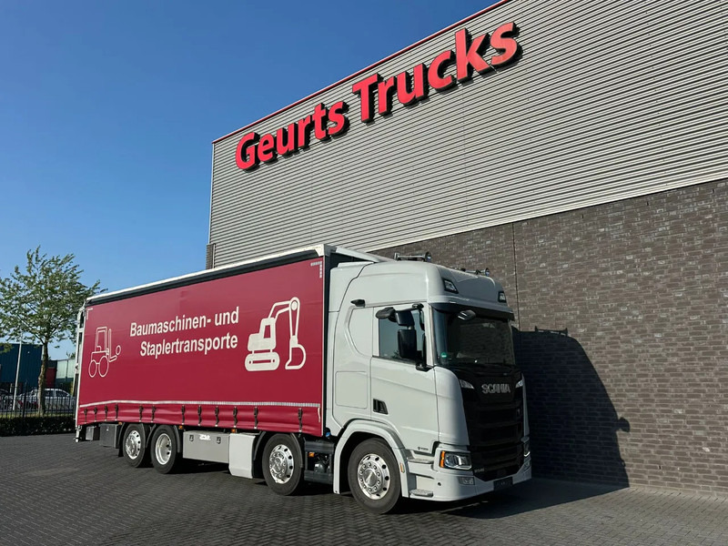 Scania R540 B8X2*6LB OPRIJWAGEN MET 15 TONS LAADKLEP EN GESLOTEN HUIF MET SCHUIFZEILEN EN SCHUIFKAP - משאית הובלה אוטומטית: תמונה 5 Scania R540 B8X2*6LB OPRIJWAGEN MET 15 TONS LAADKLEP EN GESLOTEN HUIF MET SCHUIFZEILEN EN SCHUIFKAP - משאית הובלה אוטומטית: תמונה 5