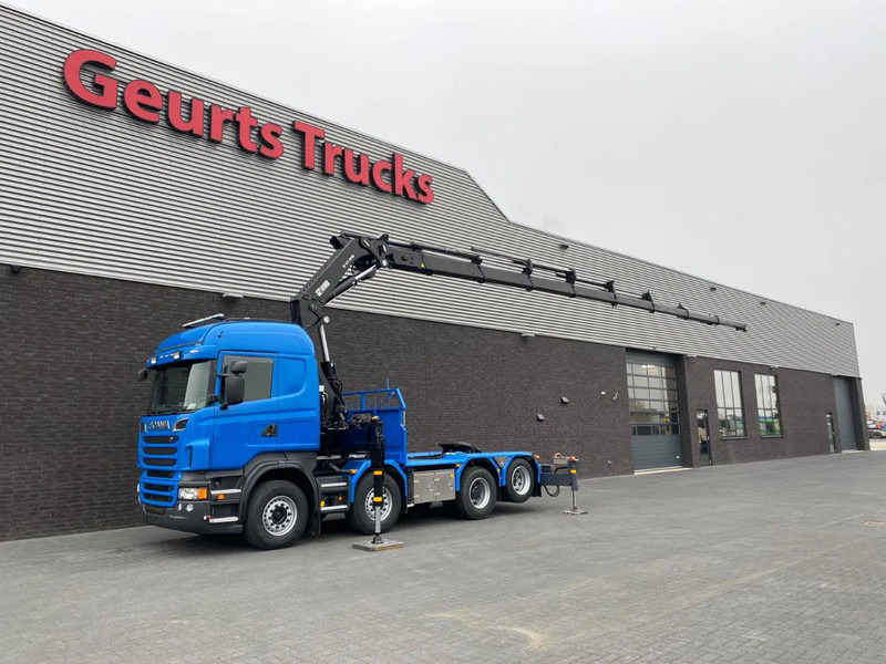 Scania R560 V8 8X2 TREKKER/BAKWAGEN + HIAB 477E-8 HIPRO KRAAN/KRAN/CRANE/GRUA - משאית מנוף: תמונה 4 Scania R560 V8 8X2 TREKKER/BAKWAGEN + HIAB 477E-8 HIPRO KRAAN/KRAN/CRANE/GRUA - משאית מנוף: תמונה 4