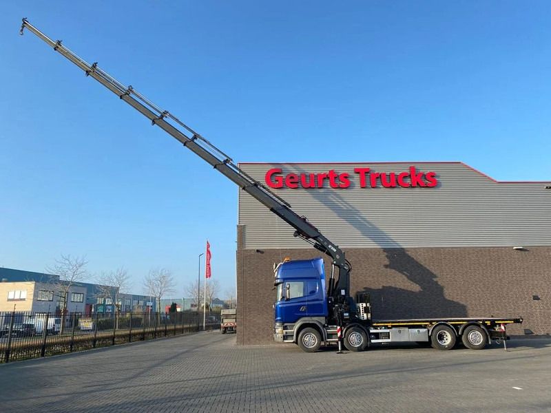 Scania R580 V8 8X2 + HIAB XS 544 E-8 HIPRO KRAAN/KRAN/CRANE/GRUA - משאית מנוף: תמונה 5 Scania R580 V8 8X2 + HIAB XS 544 E-8 HIPRO KRAAN/KRAN/CRANE/GRUA - משאית מנוף: תמונה 5