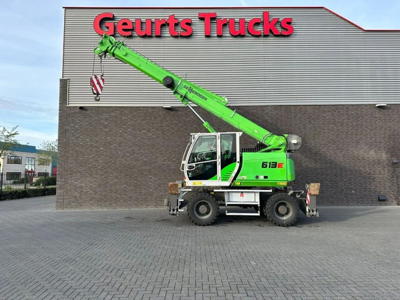 Sennebogen 613E TELESCOPIC CRANE + JIB KRAAN/KRAN/CRANE/GRU - עגורן מגדל: תמונה 4 Sennebogen 613E TELESCOPIC CRANE + JIB KRAAN/KRAN/CRANE/GRU - עגורן מגדל: תמונה 4