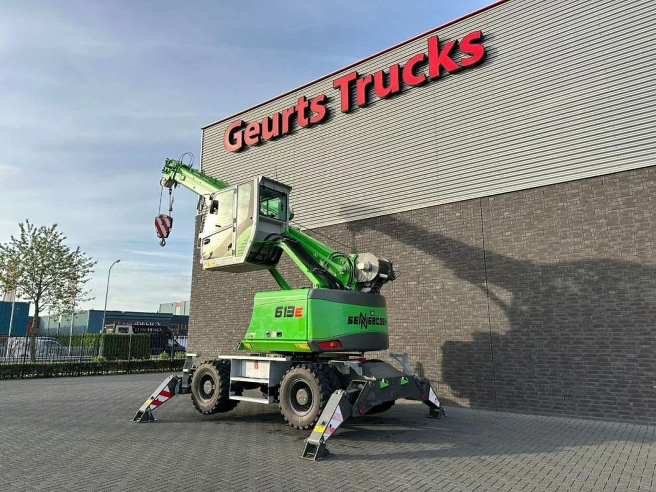 Sennebogen 613E TELESCOPIC CRANE + JIB KRAAN/KRAN/CRANE/GRU - עגורן מגדל: תמונה 3 Sennebogen 613E TELESCOPIC CRANE + JIB KRAAN/KRAN/CRANE/GRU - עגורן מגדל: תמונה 3