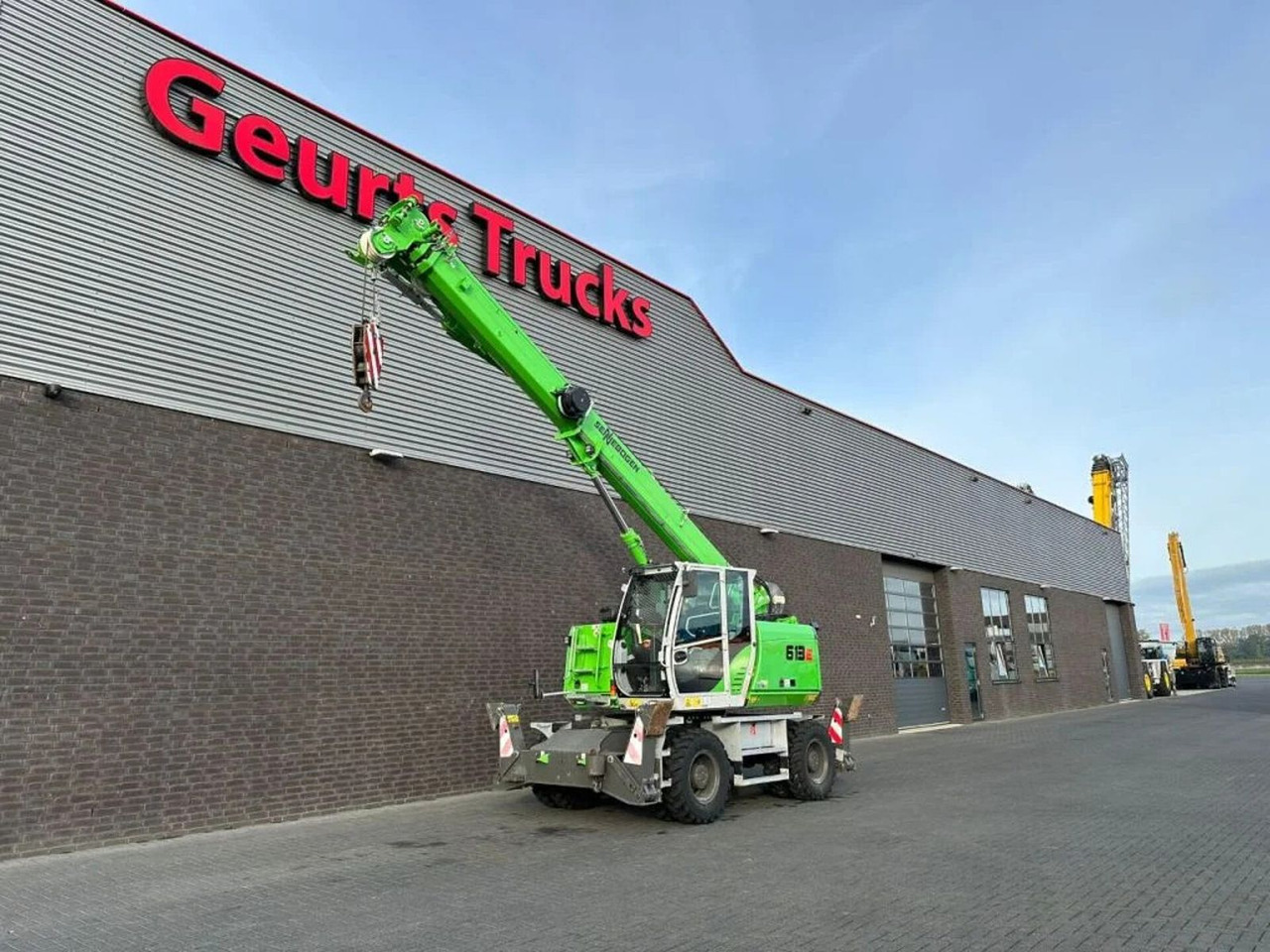 Sennebogen 613E TELESCOPIC CRANE + JIB KRAAN/KRAN/CRANE/GRU - עגורן מגדל: תמונה 5 Sennebogen 613E TELESCOPIC CRANE + JIB KRAAN/KRAN/CRANE/GRU - עגורן מגדל: תמונה 5