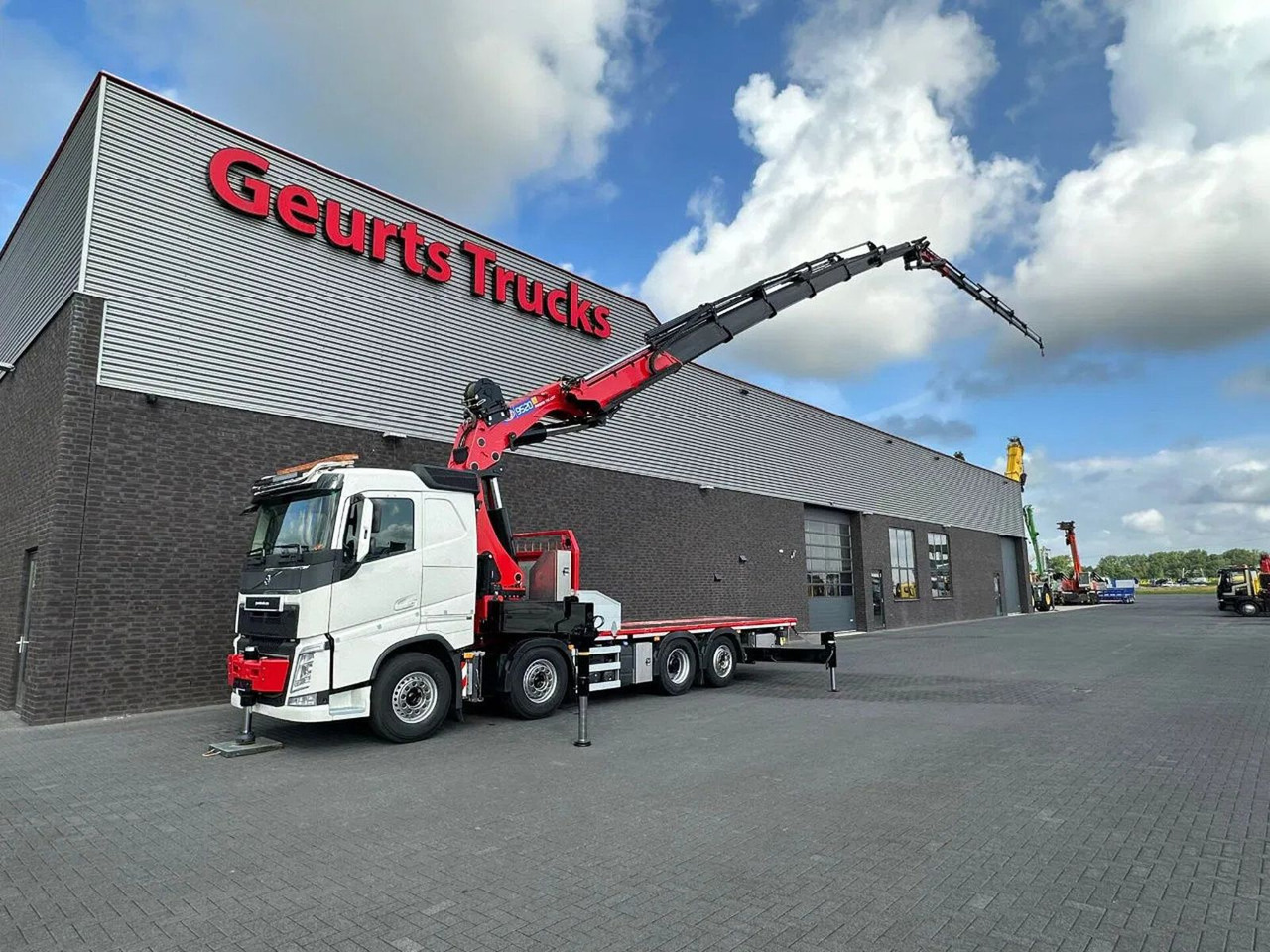 Volvo FH 540 8X2 MET HMF 9520K-K6 + JIB FJ2000-K6 KRAA - משאית מנוף: תמונה 2 Volvo FH 540 8X2 MET HMF 9520K-K6 + JIB FJ2000-K6 KRAA - משאית מנוף: תמונה 2
