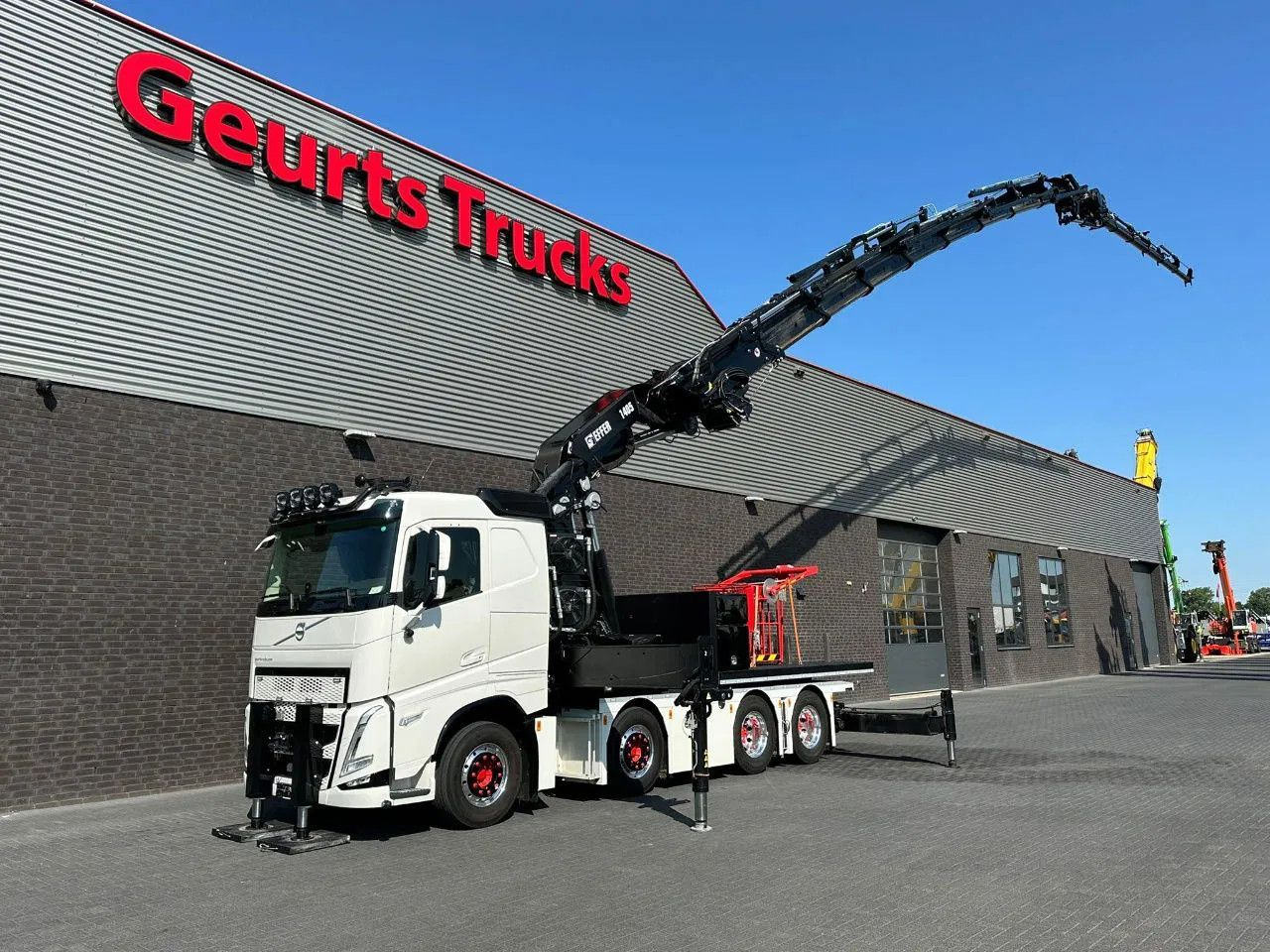 Volvo FH 540 8X4F R TREKKER / BAKWAGEN MET EFFER 1405/ - משאית מנוף: תמונה 2 Volvo FH 540 8X4F R TREKKER / BAKWAGEN MET EFFER 1405/ - משאית מנוף: תמונה 2