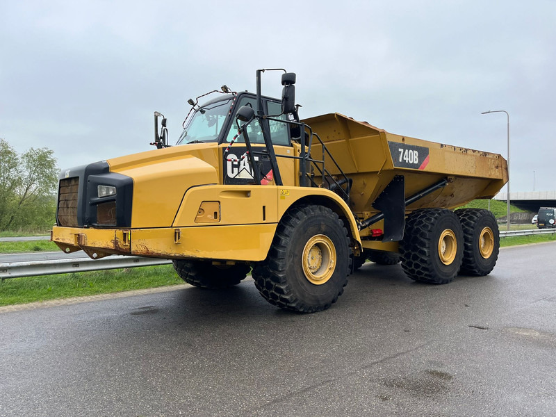 Caterpillar 740B - מסיר פסולת מפרקי: תמונה 2 Caterpillar 740B - מסיר פסולת מפרקי: תמונה 2