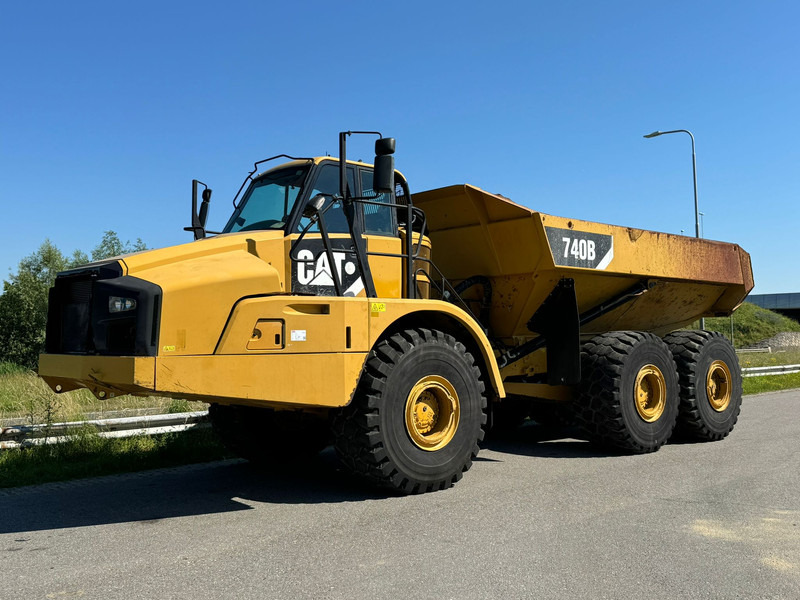 Caterpillar 740B - מסיר פסולת מפרקי: תמונה 1 Caterpillar 740B - מסיר פסולת מפרקי: תמונה 1