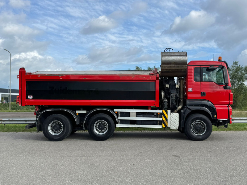 MAN TGS 32.400 6x6 Kipper with Crane - מזהיר, משאית מנוף: תמונה 4 MAN TGS 32.400 6x6 Kipper with Crane - מזהיר, משאית מנוף: תמונה 4