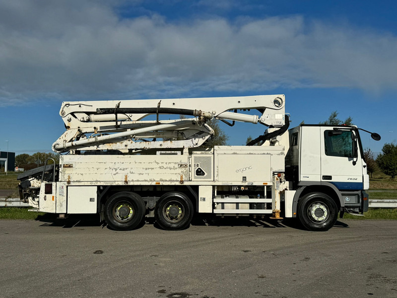 MERCEDESBENZ Actros 2632 6x4 with Putzmeister BSF 24-4 11 24m concrete pump - משאית משאבת בטון: תמונה 5 MERCEDESBENZ Actros 2632 6x4 with Putzmeister BSF 24-4 11 24m concrete pump - משאית משאבת בטון: תמונה 5