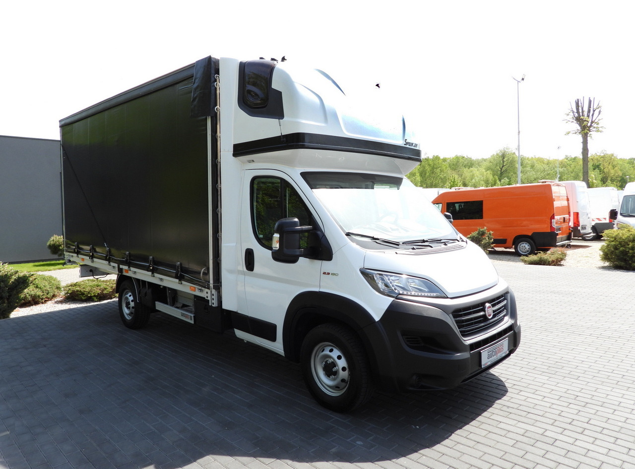 FIAT DUCATO TARPAULIN 10 PALLETS WEBASTO CRUISE CONTROL AIR CONDITIONING LED LIGHTS PNEUMATICS 160HP - כלי רכב מסחרי עם וילונות צד: תמונה 4 FIAT DUCATO TARPAULIN 10 PALLETS WEBASTO CRUISE CONTROL AIR CONDITIONING LED LIGHTS PNEUMATICS 160HP - כלי רכב מסחרי עם וילונות צד: תמונה 4