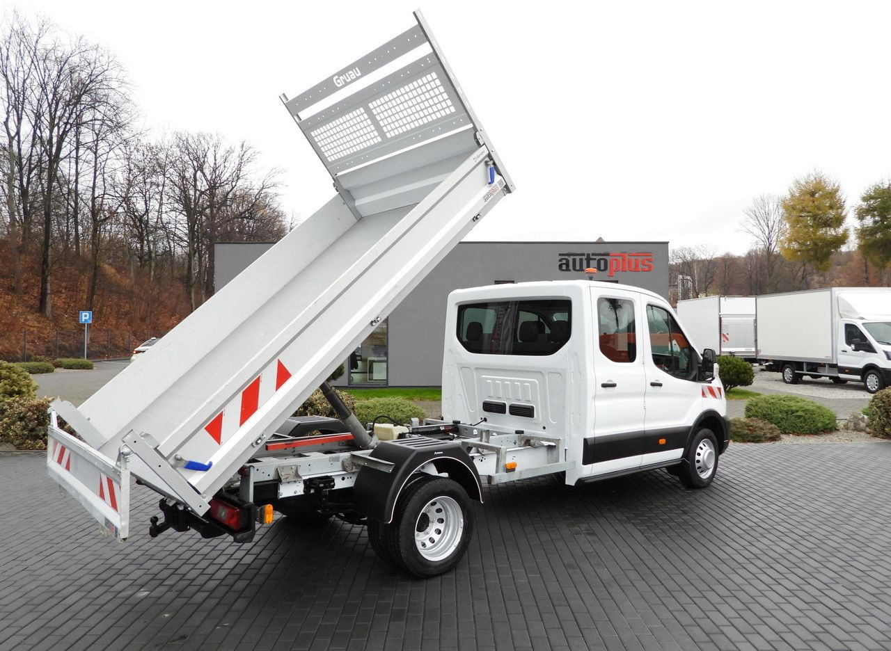 FORD TRANSIT TIPPER DOUBLE CABIN DOKA 6 SEATS CRUISE CONTROL LED LIGHTS TWIN WHEELS AIR CONDITIONING 170HP - כלי רכב מסחרי מזהיר: תמונה 3 FORD TRANSIT TIPPER DOUBLE CABIN DOKA 6 SEATS CRUISE CONTROL LED LIGHTS TWIN WHEELS AIR CONDITIONING 170HP - כלי רכב מסחרי מזהיר: תמונה 3