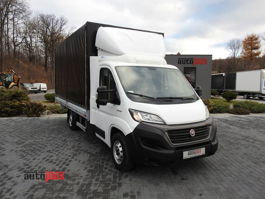Fiat DUCATO PRITSCHE PLANE 10 PALETTEN KLIMAANLAGE - כלי רכב מסחרי עם וילונות צד: תמונה 1 Fiat DUCATO PRITSCHE PLANE 10 PALETTEN KLIMAANLAGE - כלי רכב מסחרי עם וילונות צד: תמונה 1