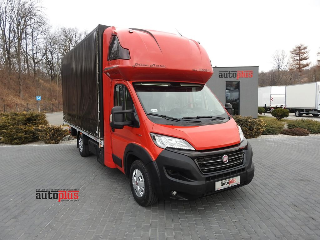 Fiat DUCATO PRITSCHE PLANE 10 PALETTEN WEBASTO TEMP. - כלי רכב מסחרי עם וילונות צד: תמונה 1 Fiat DUCATO PRITSCHE PLANE 10 PALETTEN WEBASTO TEMP. - כלי רכב מסחרי עם וילונות צד: תמונה 1