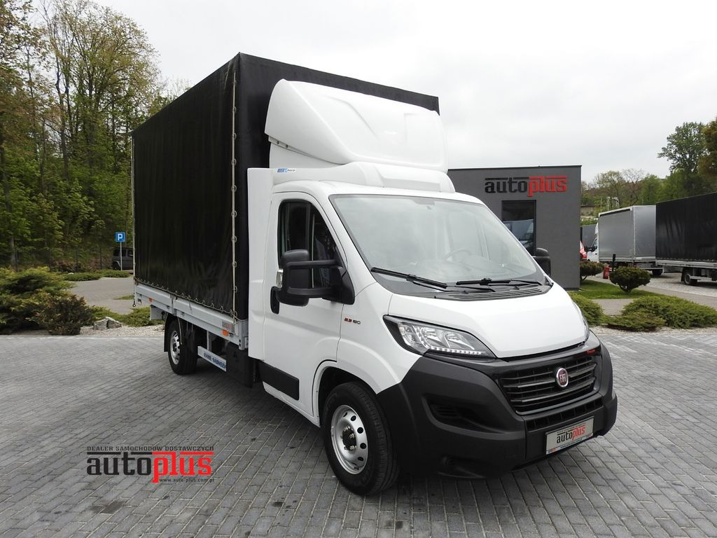 Fiat DUCATO PRITSCHE PLANE 8 PALETTEN NAVIGATION - כלי רכב מסחרי עם וילונות צד: תמונה 1 Fiat DUCATO PRITSCHE PLANE 8 PALETTEN NAVIGATION - כלי רכב מסחרי עם וילונות צד: תמונה 1