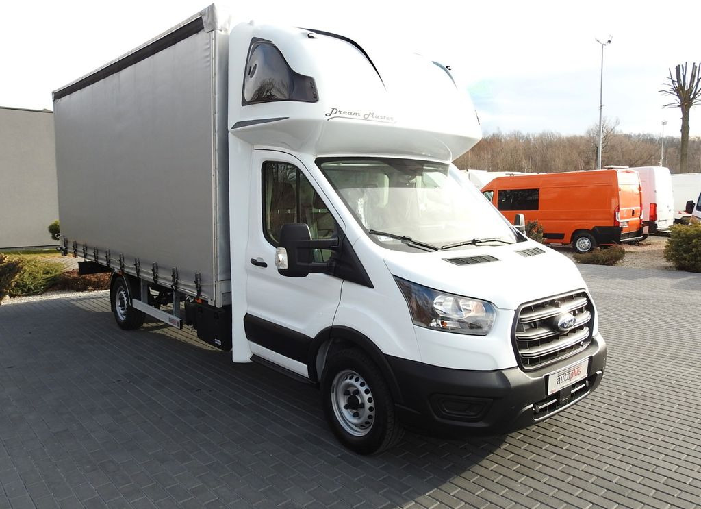 Ford TRANSIT PRITSCHE PLANE 10 PALETTEN WEBASTO - כלי רכב מסחרי עם וילונות צד: תמונה 4 Ford TRANSIT PRITSCHE PLANE 10 PALETTEN WEBASTO - כלי רכב מסחרי עם וילונות צד: תמונה 4