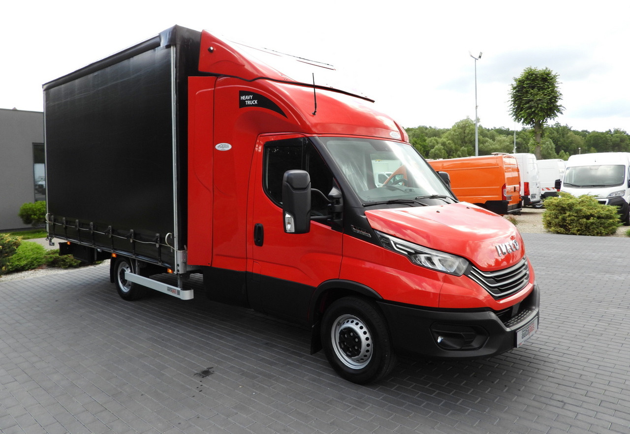 IVECO DAILY 35S21 TARPAULIN 10 PALLETS WEBASTO CRUISE CONTROL NAVIGATION LED LIGHTS PNEUMATICS AUTOMATIC TRANSMISSION HI-MATIC AIR CONDITIONING 210HP - כלי רכב מסחרי עם וילונות צד: תמונה 4 IVECO DAILY 35S21 TARPAULIN 10 PALLETS WEBASTO CRUISE CONTROL NAVIGATION LED LIGHTS PNEUMATICS AUTOMATIC TRANSMISSION HI-MATIC AIR CONDITIONING 210HP - כלי רכב מסחרי עם וילונות צד: תמונה 4