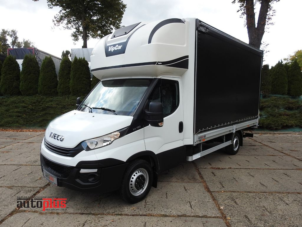 Iveco DAILY 35S18 PRITSCHE PLANE 10 PALETTEN AUFZUG - כלי רכב מסחרי עם וילונות צד: תמונה 1 Iveco DAILY 35S18 PRITSCHE PLANE 10 PALETTEN AUFZUG - כלי רכב מסחרי עם וילונות צד: תמונה 1
