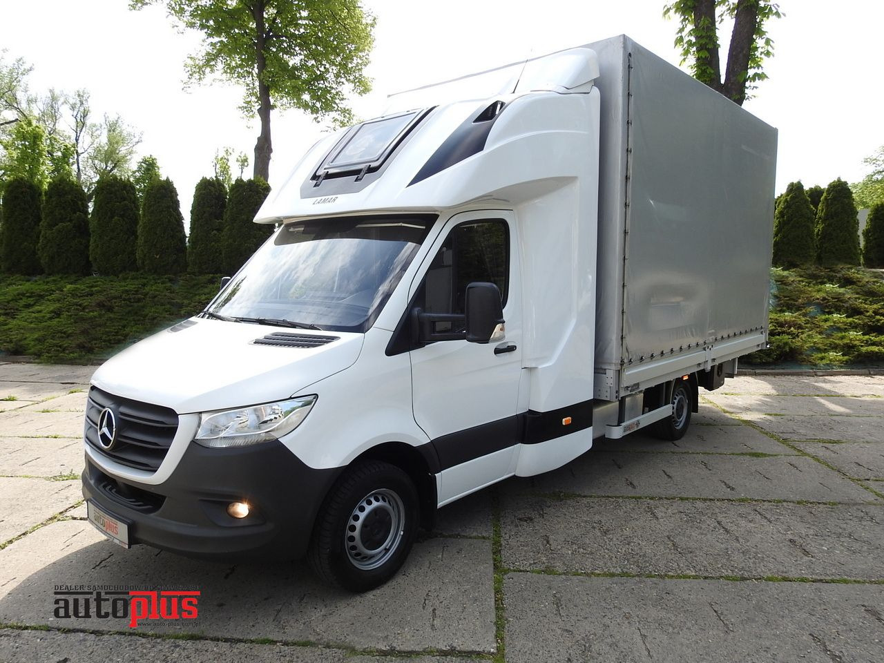 MERCEDES SPRINTER 316 TARPAULIN 10 PALLETS WEBASTO CRUISE CONTROL AIR CONDITIONING 165HP - כלי רכב מסחרי עם וילונות צד: תמונה 1 MERCEDES SPRINTER 316 TARPAULIN 10 PALLETS WEBASTO CRUISE CONTROL AIR CONDITIONING 165HP - כלי רכב מסחרי עם וילונות צד: תמונה 1