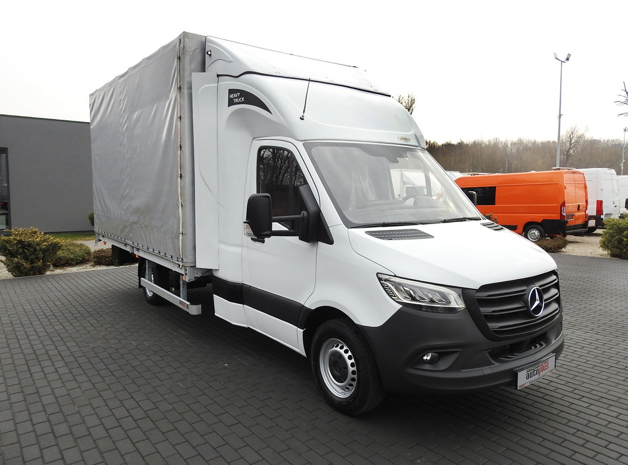 MERCEDES SPRINTER 316 TARPAULIN 10 PALLETS WEBASTO CRUISE CONTROL LED LIGHTS PNEUMATICS AUTOMATIC TRANSMISSION AIR CONDITIONING 160HP - כלי רכב מסחרי עם וילונות צד: תמונה 4 MERCEDES SPRINTER 316 TARPAULIN 10 PALLETS WEBASTO CRUISE CONTROL LED LIGHTS PNEUMATICS AUTOMATIC TRANSMISSION AIR CONDITIONING 160HP - כלי רכב מסחרי עם וילונות צד: תמונה 4