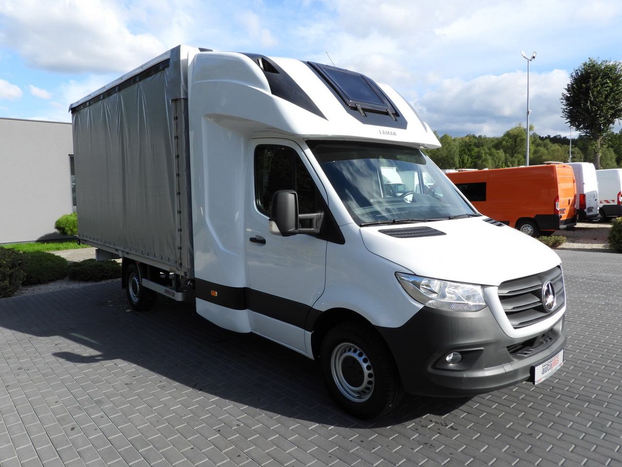 MERCEDES SPRINTER 316 TARPAULIN 8 PALLETS WEBASTO CRUISE CONTROL AIR CONDITIONING 160HP - כלי רכב מסחרי עם וילונות צד: תמונה 4 MERCEDES SPRINTER 316 TARPAULIN 8 PALLETS WEBASTO CRUISE CONTROL AIR CONDITIONING 160HP - כלי רכב מסחרי עם וילונות צד: תמונה 4