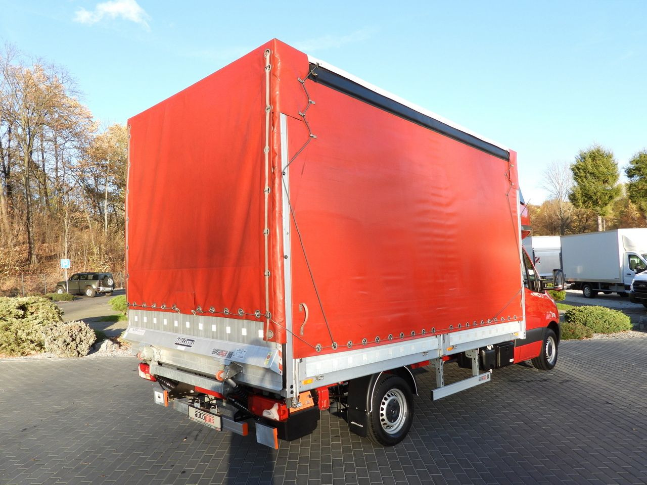 MERCEDES SPRINTER 316 TARPAULIN LIFT 8 PALLETS WEBASTO CRUISE CONTROL AIR CONDITIONING 160HP - כלי רכב מסחרי עם וילונות צד: תמונה 3 MERCEDES SPRINTER 316 TARPAULIN LIFT 8 PALLETS WEBASTO CRUISE CONTROL AIR CONDITIONING 160HP - כלי רכב מסחרי עם וילונות צד: תמונה 3