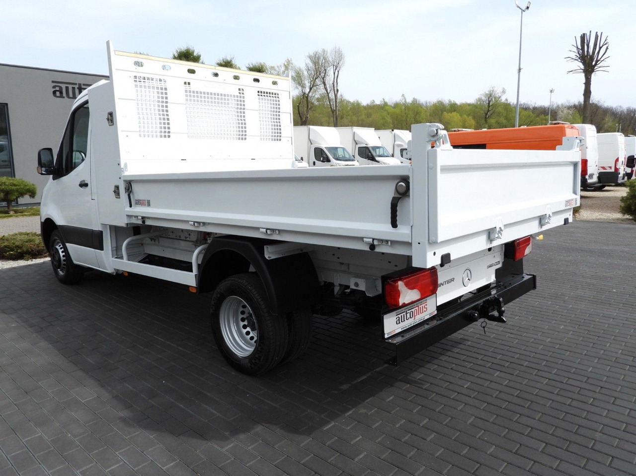 כלי רכב מסחרי מזהיר Mercedes-Benz SPRINTER 516 KIPPER TEMPOMAT ZWILLINGSRÄDER: תמונה 9