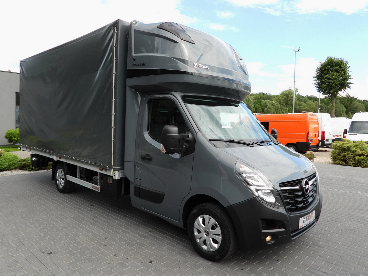 OPEL MOVANO TARPAULIN 10 PALLETS WEBASTO CRUISE CONTROL LED LIGHTS PNEUMATICS AIR CONDITIONING 165HP - כלי רכב מסחרי עם וילונות צד: תמונה 4 OPEL MOVANO TARPAULIN 10 PALLETS WEBASTO CRUISE CONTROL LED LIGHTS PNEUMATICS AIR CONDITIONING 165HP - כלי רכב מסחרי עם וילונות צד: תמונה 4