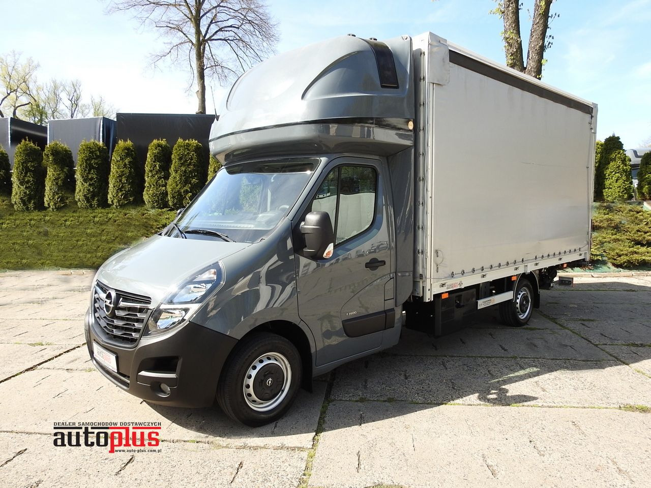 OPEL MOVANO TARPAULIN LIFT 9 PALLETS WEBASTO CRUISE CONTROL NAVIGATION LED LIGHTS PNEUMATICS AIR CONDITIONING 165HP - כלי רכב מסחרי עם וילונות צד: תמונה 1 OPEL MOVANO TARPAULIN LIFT 9 PALLETS WEBASTO CRUISE CONTROL NAVIGATION LED LIGHTS PNEUMATICS AIR CONDITIONING 165HP - כלי רכב מסחרי עם וילונות צד: תמונה 1