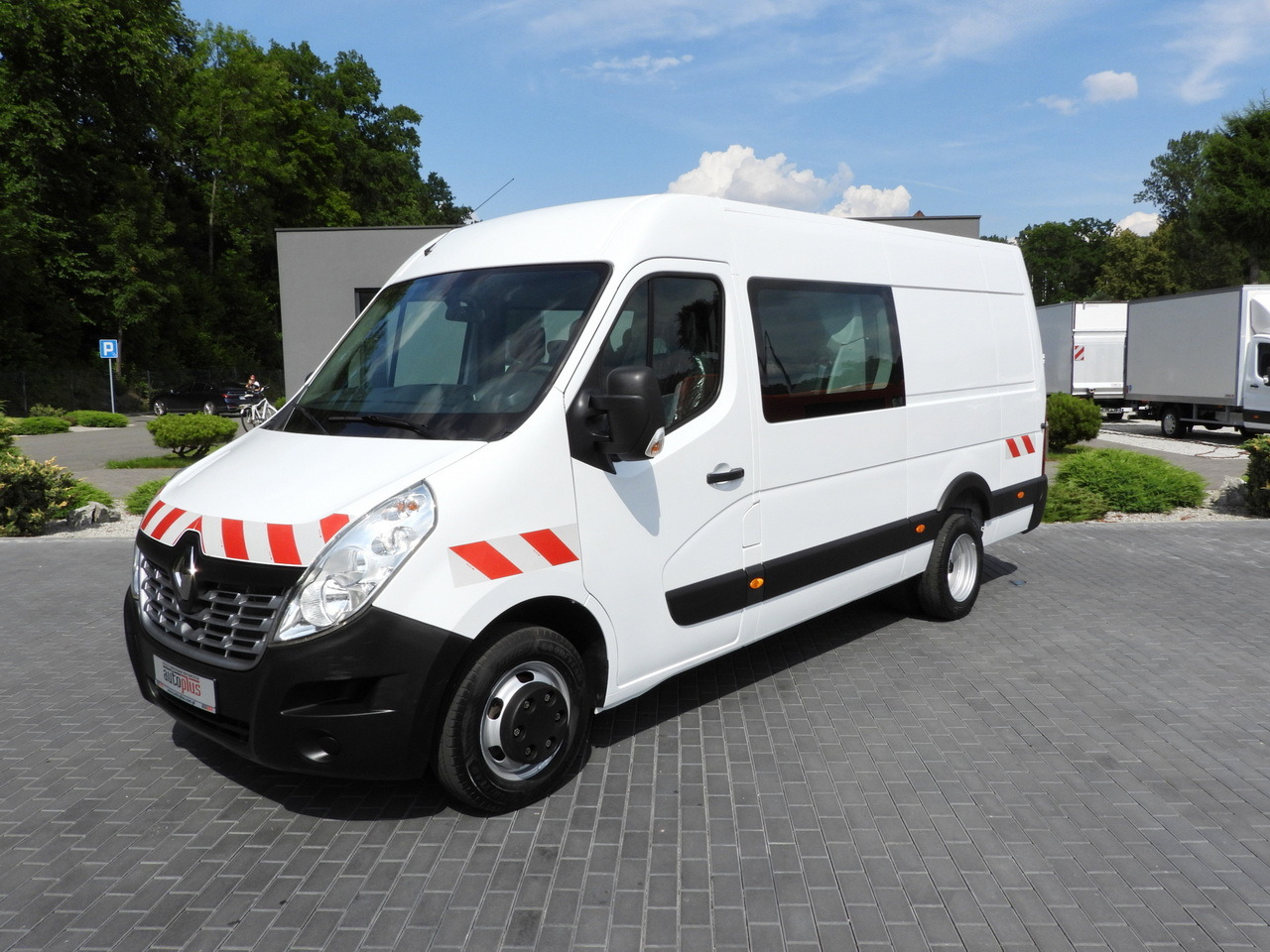 כלי רכב מסחרי RENAULT MASTER BOX DELIVERY VAN 7 SEATS CRUISE CONTROL TWIN WHEELS AIR CONDITIONING  145HP: תמונה 18