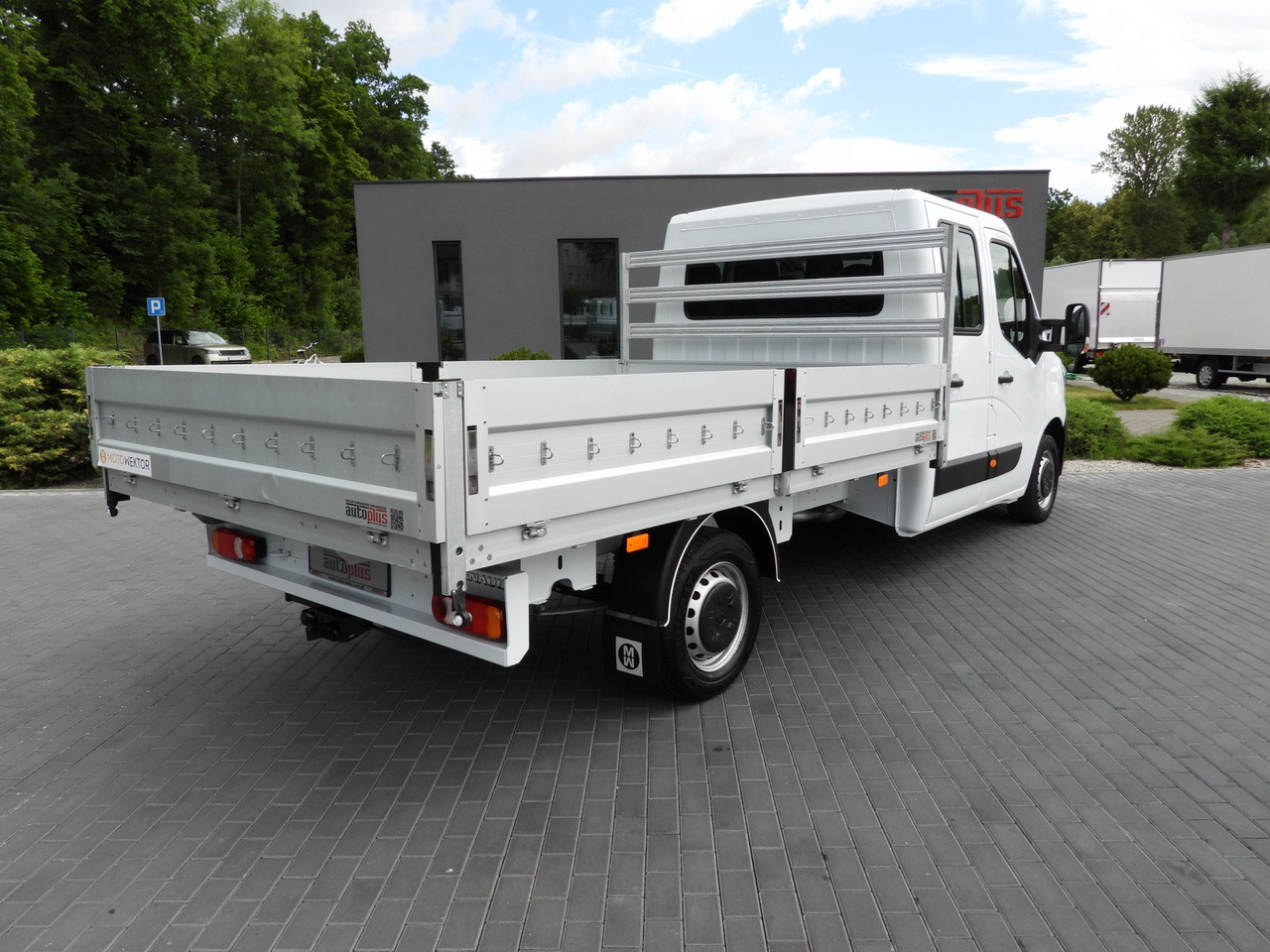 RENAULT MASTER STAKE BODY DOUBLE CABIN DOKA 7 SEATS LED LIGHTS AIR CONDITIONING 145HP - כלי רכב מסחרי במיטה שטוחה: תמונה 3 RENAULT MASTER STAKE BODY DOUBLE CABIN DOKA 7 SEATS LED LIGHTS AIR CONDITIONING 145HP - כלי רכב מסחרי במיטה שטוחה: תמונה 3