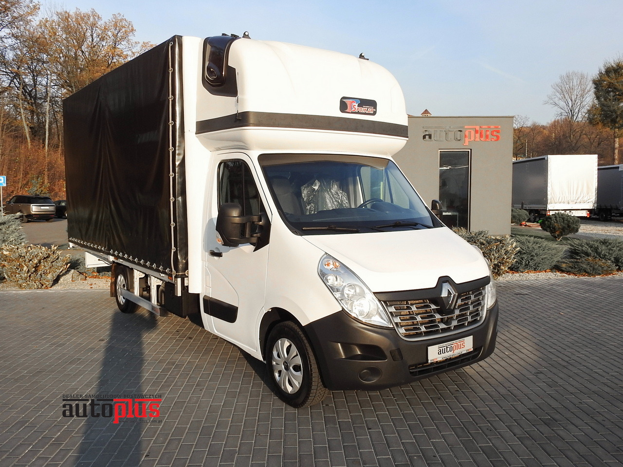 RENAULT MASTER TARPAULIN 10 PALLETS WEBASTO CRUISE CONTROL AIR CONDITIONING PNEUMATICS 170HP - כלי רכב מסחרי עם וילונות צד: תמונה 1 RENAULT MASTER TARPAULIN 10 PALLETS WEBASTO CRUISE CONTROL AIR CONDITIONING PNEUMATICS 170HP - כלי רכב מסחרי עם וילונות צד: תמונה 1