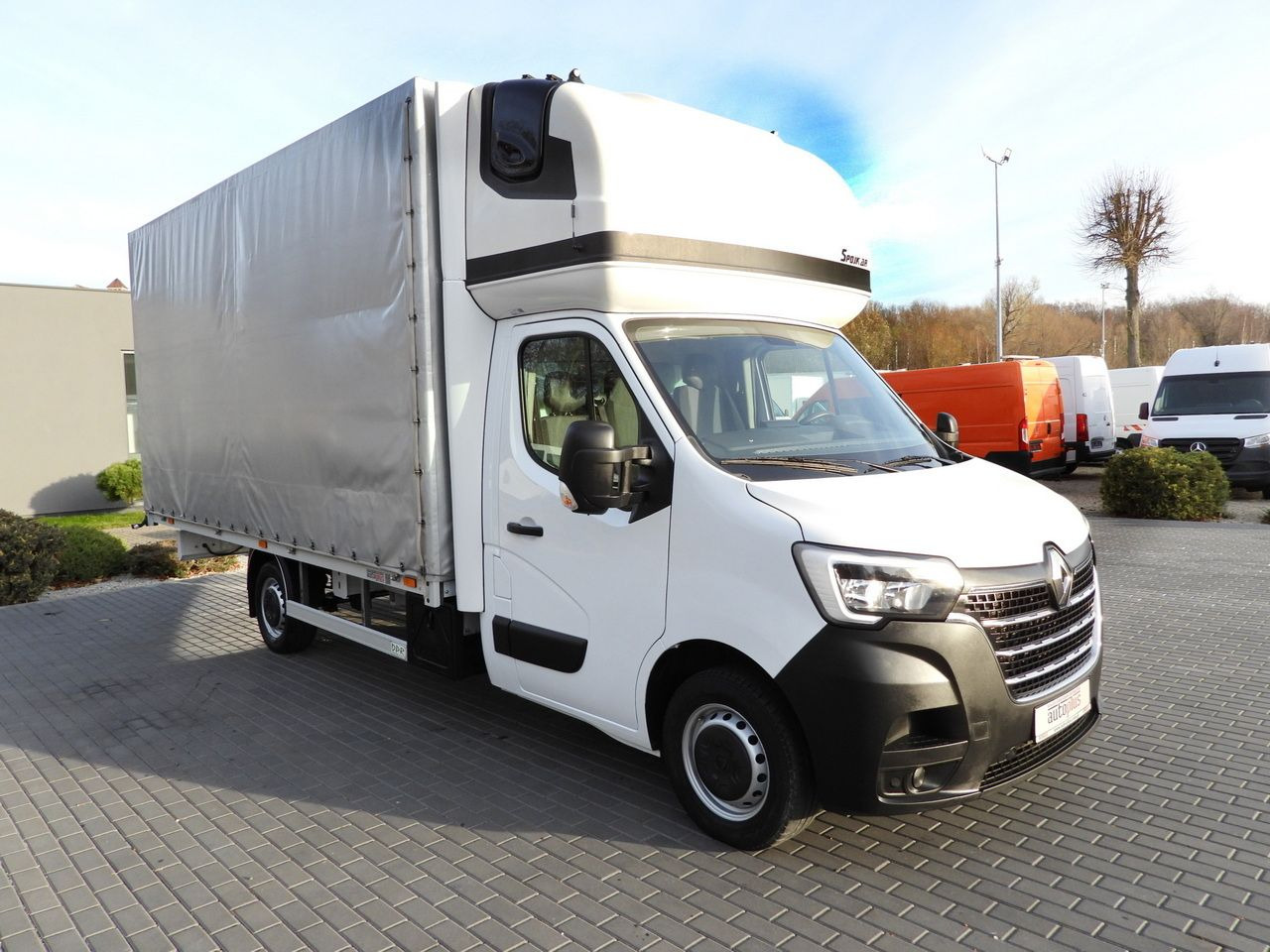 RENAULT MASTER TARPAULIN 10 PALLETS WEBASTO CRUISE CONTROL LED LIGHTS PNEUMATICS AIR CONDITIONING 165HP - כלי רכב מסחרי עם וילונות צד: תמונה 4 RENAULT MASTER TARPAULIN 10 PALLETS WEBASTO CRUISE CONTROL LED LIGHTS PNEUMATICS AIR CONDITIONING 165HP - כלי רכב מסחרי עם וילונות צד: תמונה 4