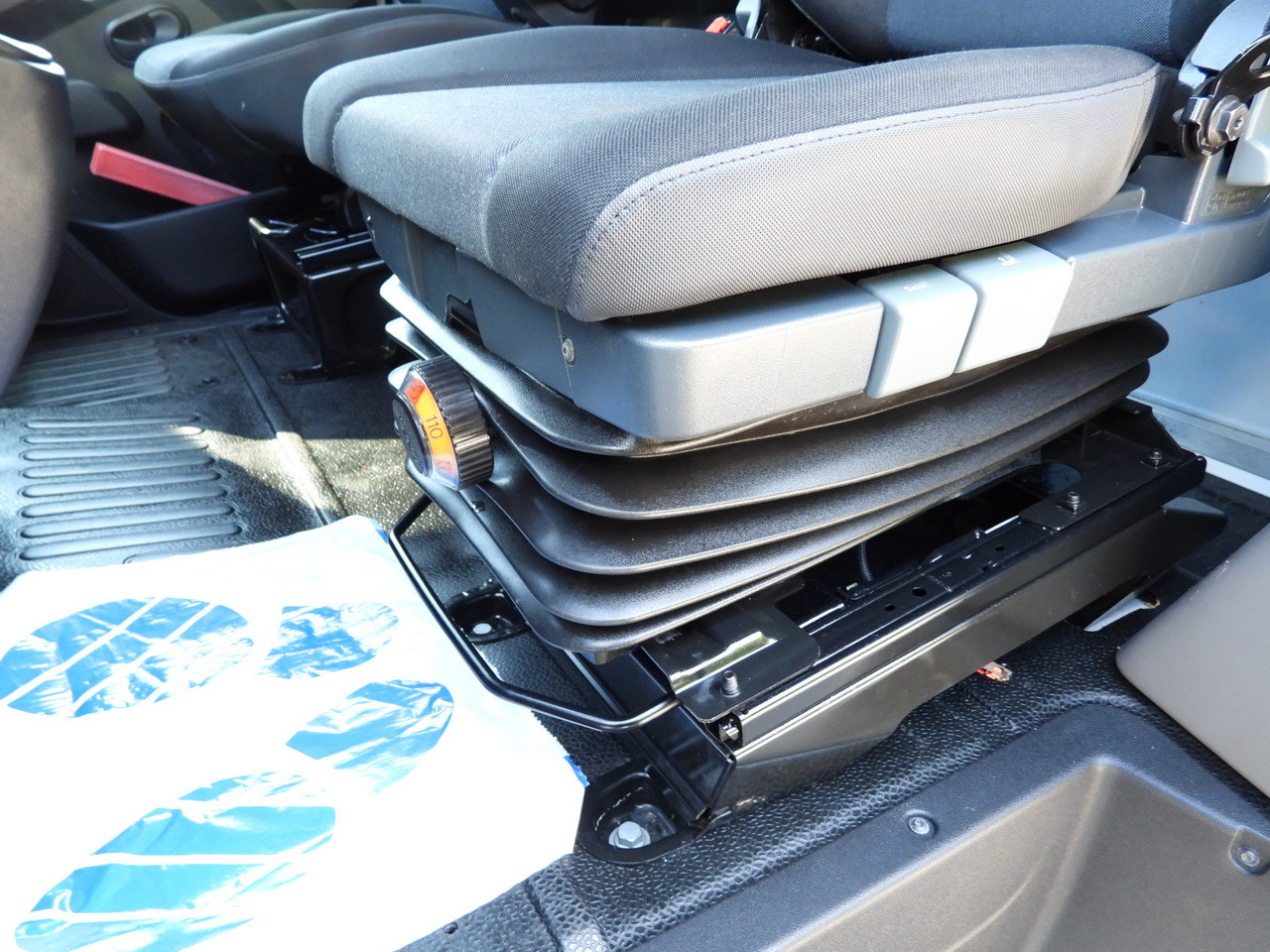 כלי רכב מסחרי עם וילונות צד RENAULT MASTER  TARPAULIN 10 PALLETS WEBASTO CRUISE CONTROL LED LIGHTS PNEUMATICS AIR CONDITIONING  165HP: תמונה 28