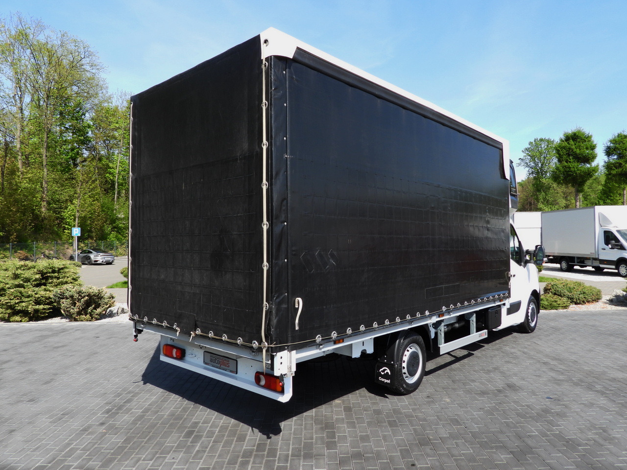 RENAULT MASTER TARPAULIN 10 PALLETS WEBASTO CRUISE CONTROL LED LIGHTS PNEUMATICS AIR CONDITIONING 165HP - כלי רכב מסחרי עם וילונות צד: תמונה 3 RENAULT MASTER TARPAULIN 10 PALLETS WEBASTO CRUISE CONTROL LED LIGHTS PNEUMATICS AIR CONDITIONING 165HP - כלי רכב מסחרי עם וילונות צד: תמונה 3
