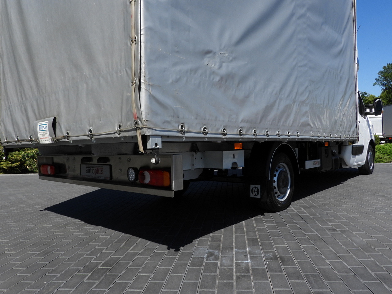 כלי רכב מסחרי עם וילונות צד RENAULT MASTER  TARPAULIN 10 PALLETS WEBASTO CRUISE CONTROL LED LIGHTS PNEUMATICS AIR CONDITIONING  165HP: תמונה 25