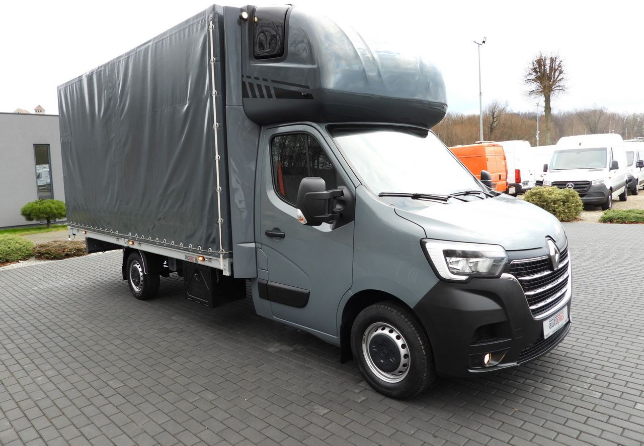 RENAULT MASTER TARPAULIN 10 PALLETS WEBASTO CRUISE CONTROL LED LIGHTS PNEUMATICS AIR CONDITIONING 165HP - כלי רכב מסחרי עם וילונות צד: תמונה 4 RENAULT MASTER TARPAULIN 10 PALLETS WEBASTO CRUISE CONTROL LED LIGHTS PNEUMATICS AIR CONDITIONING 165HP - כלי רכב מסחרי עם וילונות צד: תמונה 4