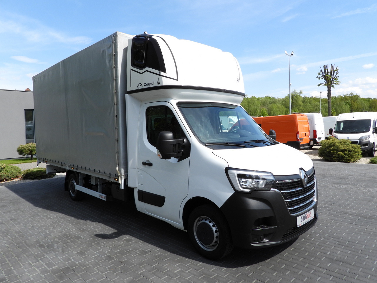 RENAULT MASTER TARPAULIN 10 PALLETS WEBASTO CRUISE CONTROL LED LIGHTS PNEUMATICS AIR CONDITIONING 165HP - כלי רכב מסחרי עם וילונות צד: תמונה 4 RENAULT MASTER TARPAULIN 10 PALLETS WEBASTO CRUISE CONTROL LED LIGHTS PNEUMATICS AIR CONDITIONING 165HP - כלי רכב מסחרי עם וילונות צד: תמונה 4