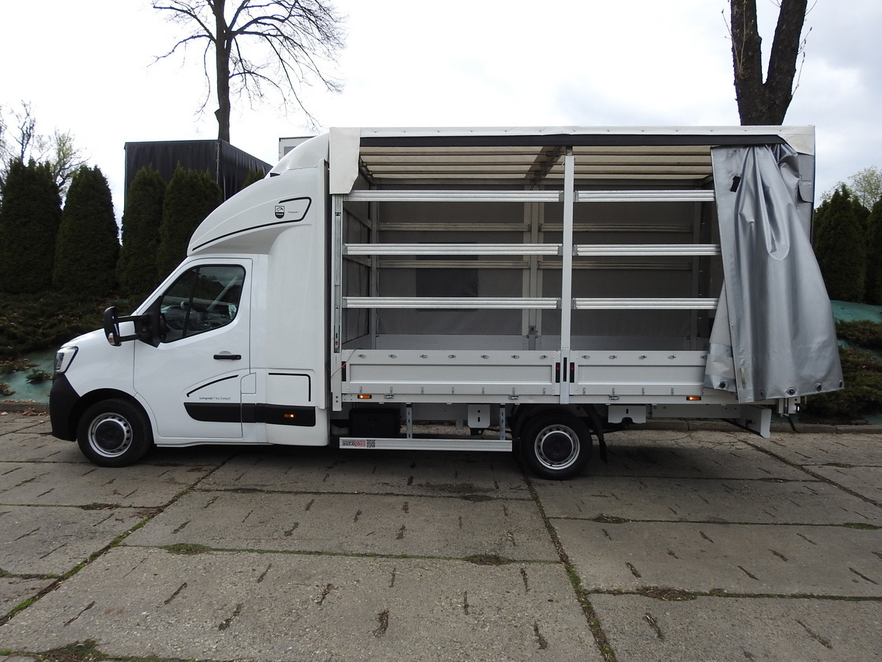 כלי רכב מסחרי עם וילונות צד RENAULT MASTER TARPAULIN 10 PALLETS WEBASTO CRUISE CONTROL NAVIGATION AIR CONDITIONING LED LIGHTS PNEUMATICS 165HP: תמונה 8 כלי רכב מסחרי עם וילונות צד RENAULT MASTER TARPAULIN 10 PALLETS WEBASTO CRUISE CONTROL NAVIGATION AIR CONDITIONING LED LIGHTS PNEUMATICS 165HP: תמונה 8