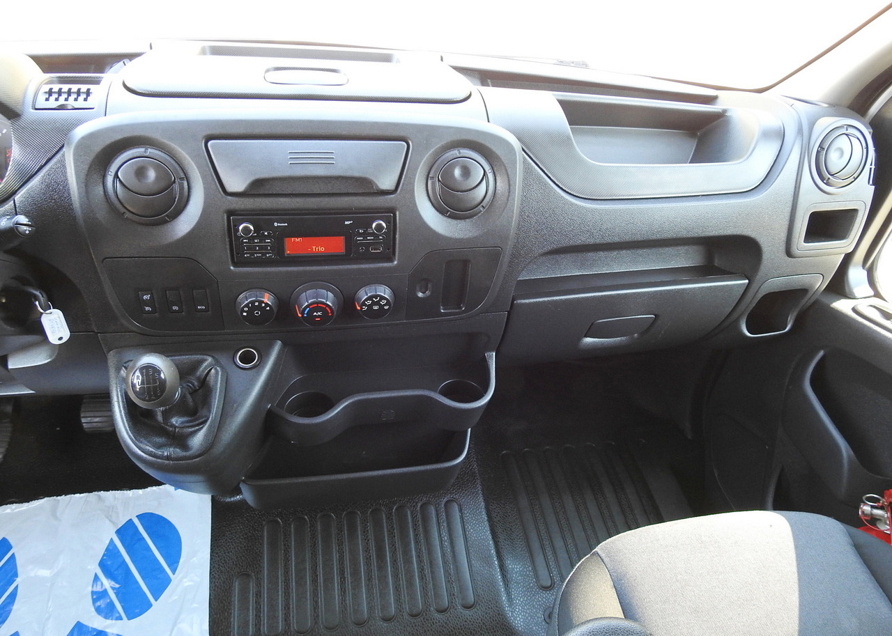 כלי רכב מסחרי עם וילונות צד RENAULT MASTER TARPAULIN 8 PALLETS WEBASTO CRUISE CONTROL AIR CONDITIONING PNEUMATICS  170HP: תמונה 36