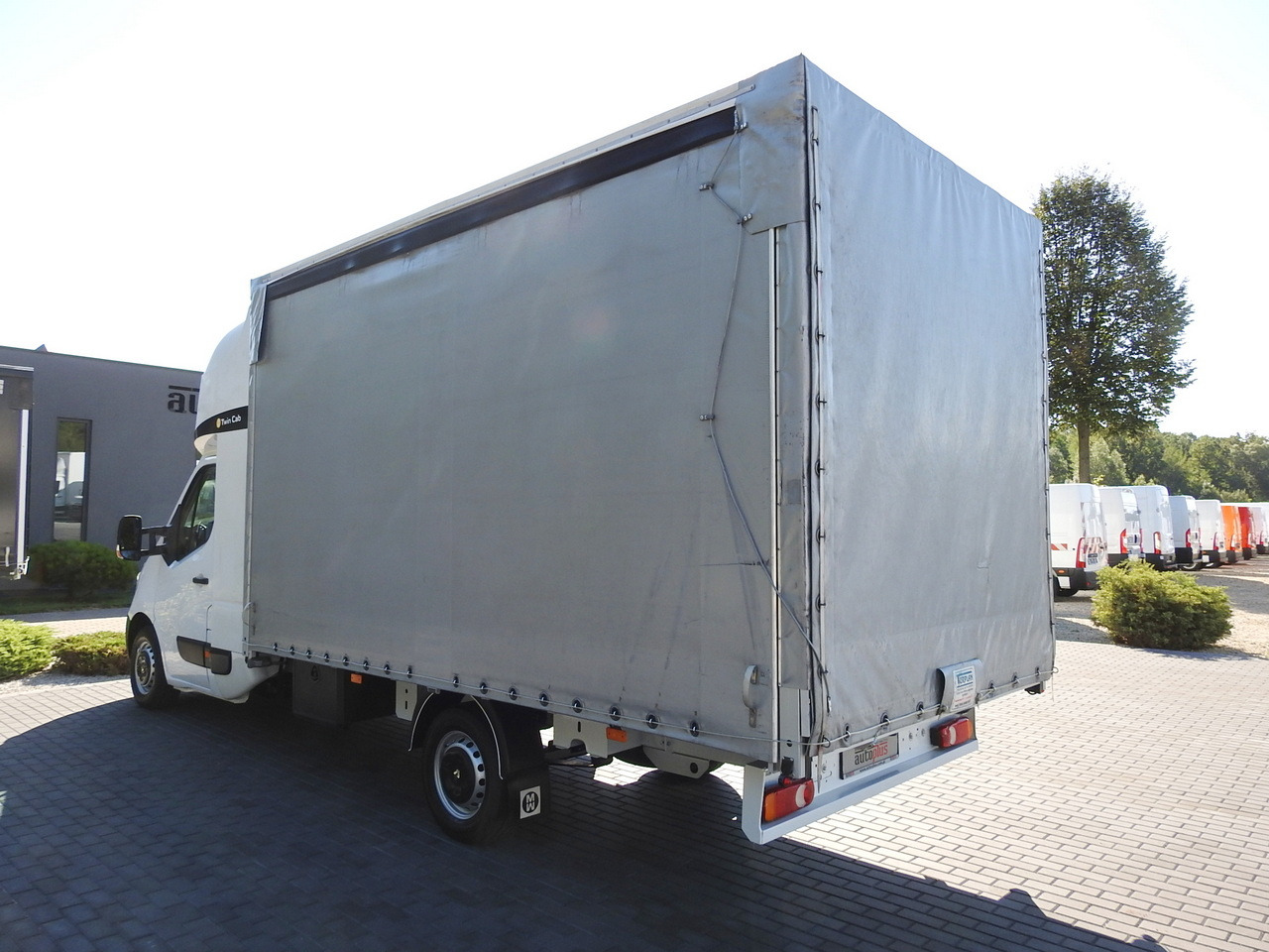 כלי רכב מסחרי עם וילונות צד RENAULT MASTER TARPAULIN 8 PALLETS WEBASTO CRUISE CONTROL AIR CONDITIONING PNEUMATICS  170HP: תמונה 10